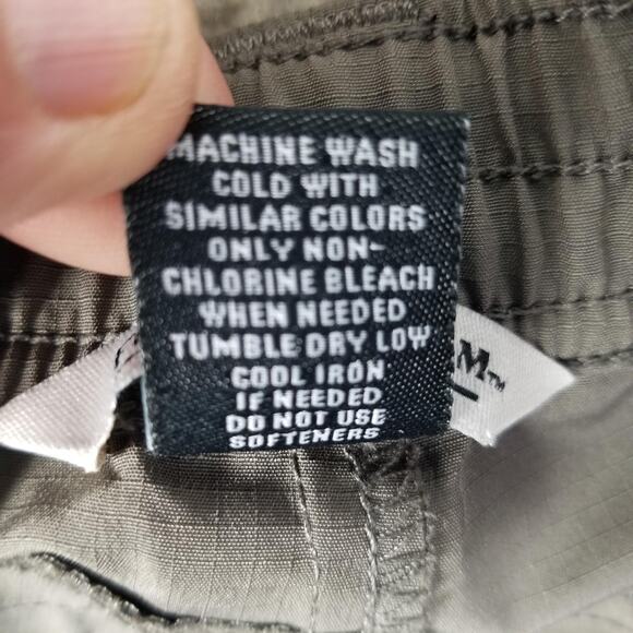 Field & Stream Pants Mens XL Gray Hiking Quick Dry Elastic Waist Cargo Pocket - Picture 12 of 12